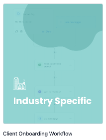 Client Onboarding workflow card in GoHighLevel