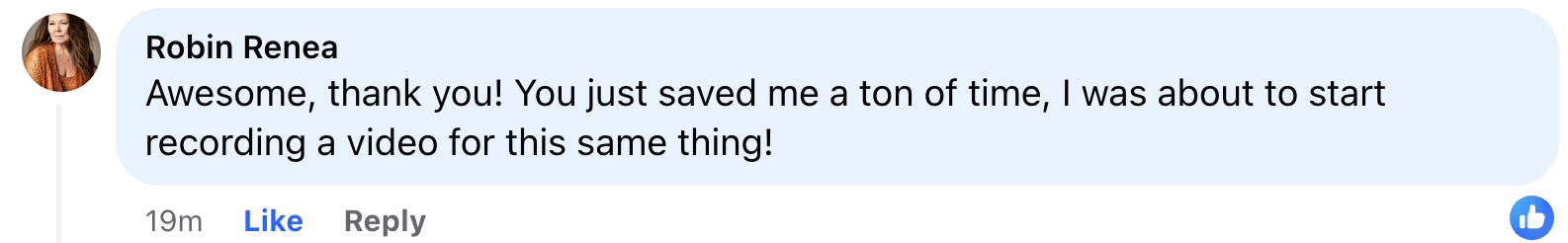 Community comment 4
