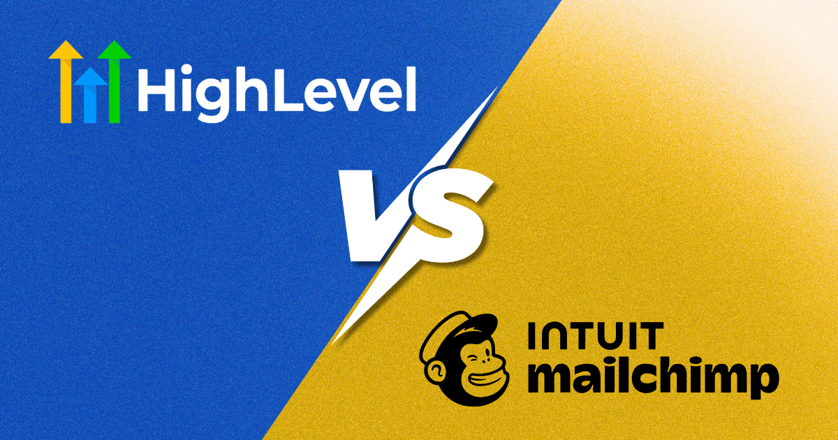 GoHighLevel versus Mailchimp